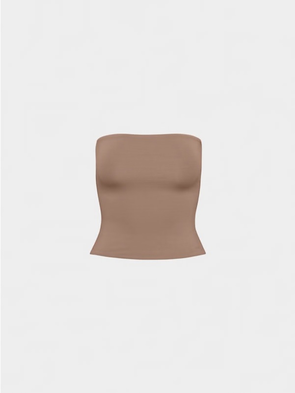 Aritzia Original Contour Tube Top — Deep Taupe, Size M